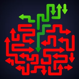 Biểu tượng Color Maze Master: Tap & Clear